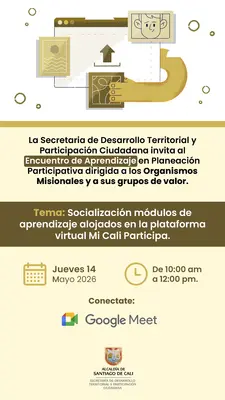  Encuentro de Aprendizaje en Planeación Participativa