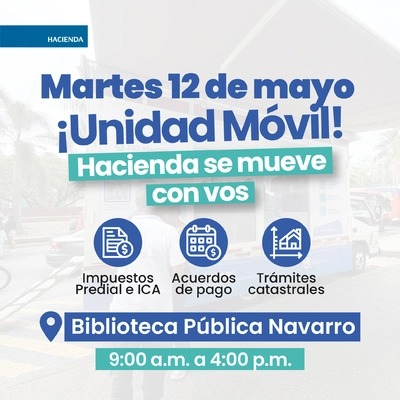 Unidad móvil - Biblioteca Pública Navarro
