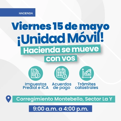 Unidad móvil - Corregimiento Montebello