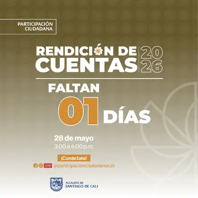 Falta un día para la rendición de cuentas. 