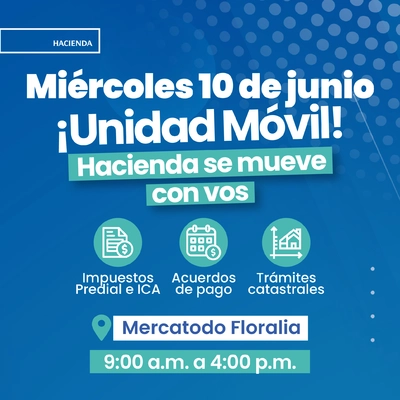 Unidad Móvil - Mercatodo Floralia