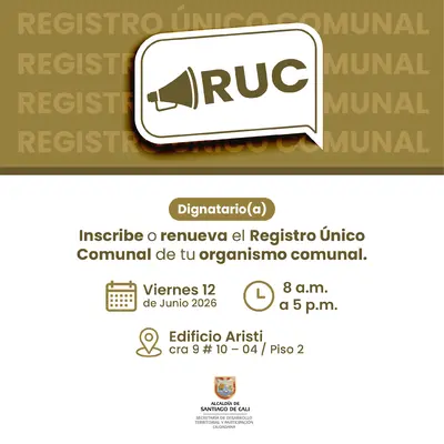 Registro Único comunal