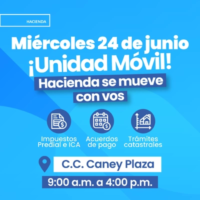 Unidad Móvil - Caney Plaza 24 de junio
