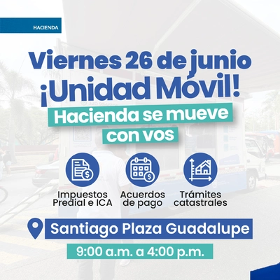 Unidad Móvil - Santiago Plaza Guadalupe 26 Junio