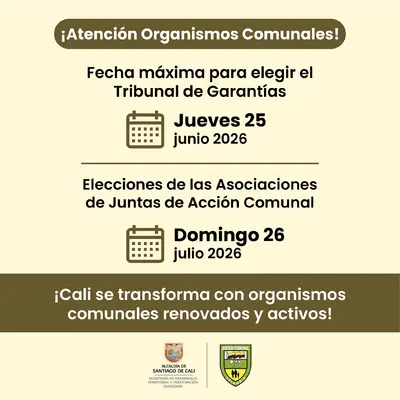 Fecha máxima para elegir el tribunal de garantías.