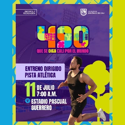 Entreno Dirigido Pista Atlética Estadio Pascual Guerrero