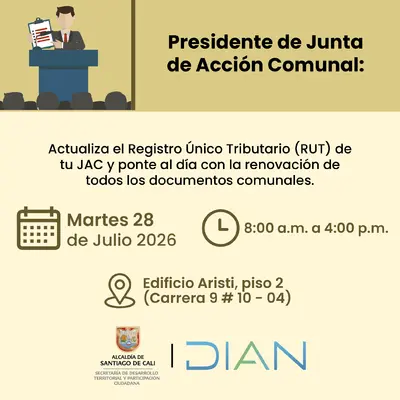 Actualiza el registro único tributario (RUT)