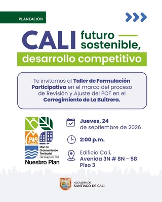 Cali futuro sostenible, desarrollo competitivo