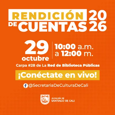 Rendición de Cuentas Secretaría de Cultura