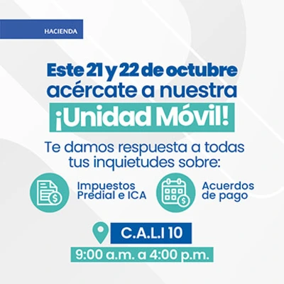 Unidad Movil de Hacienda