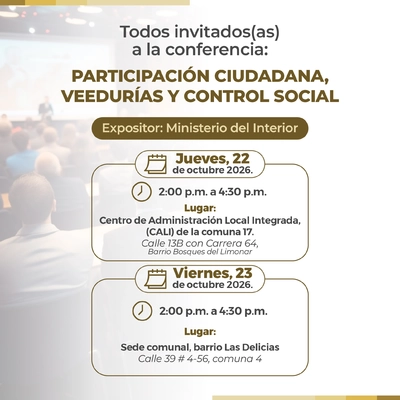 Veedurías Y Control Social.