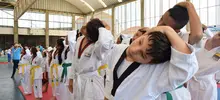 Con mucho deporte jóvenes le apuestan a la convivencia