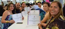 250 emprendedores y microempresarios de comunas TIO culminan capacitación