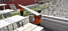 En la Autopista Suroriental ya se siente el ambiente de feria, la logística en el epicentro de la fiesta más importante del año de la Sucursal del Cielo, avanza rápidamente para el 25 de diciembre darle vida a la versión 59 de la Feria de Cali. 