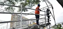 En la Autopista Suroriental ya se siente el ambiente de feria, la logística en el epicentro de la fiesta más importante del año de la Sucursal del Cielo, avanza rápidamente para el 25 de diciembre darle vida a la versión 59 de la Feria de Cali. 