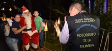 Papá Noel en la Cali 24 Horas