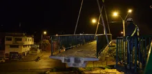 Administración Municipal instaló nuevo tramo del puente peatonal de la calle 5ª con carrera 23