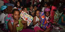 En esta Navidad, ilusión y diversión para los niños de la comuna 21