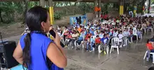 A través de actividades lúdicas, culturales, recreativas, y con regalos de Navidad, más de 500 niños y adolescentes de comunas y corregimientos del municipio participaron del cierre del proyecto “Fortalecimiento, reconocimiento y promoción de  los Derecho
