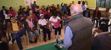 Alcalde cerró sus encuentros ciudadanos con compartir navideño en la zona rural