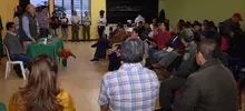 Alcalde cerró sus encuentros ciudadanos con compartir navideño en la zona rural