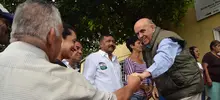 Alcalde cerró sus encuentros ciudadanos con compartir navideño en la zona rural