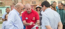 Obra de mejoramiento vial de la calle 42 al oriente de Cali
