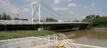 Presidente Santos visita estación de bombeo 03