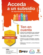 Subsidio de Mejoramiento de Vivienda 