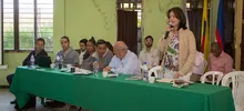 Mesas de trabajo de la Alcaldía con las comunas 15 y 21