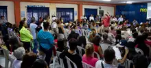 Habitantes de la comuna 21 responden masivamente a su primera mesa de trabajo.