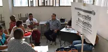 Reunión previa en la comuna 15
