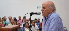Asamblea de Transportadores con el Maurice Armitage