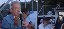 Segunda visita realizó alcalde Armitage al corregimiento Los Andes