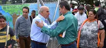 Segunda visita realizó alcalde Armitage al corregimiento Los Andes
