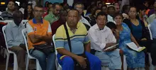 Para evaluar el avance de la gestión municipal, Maurice Armitage se reunió con líderes de la comuna 15 