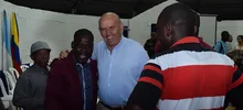 Para evaluar el avance de la gestión municipal, Maurice Armitage se reunió con líderes de la comuna 15 
