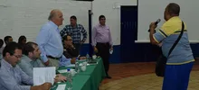 Para evaluar el avance de la gestión municipal, Maurice Armitage se reunió con líderes de la comuna 15 