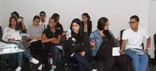 Rueda de prensa estudiantes UAO en SecDeportes