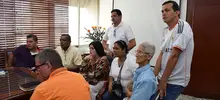 Reunión secretaria de Educación con yeison