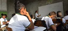Alcalde visitó las cinco aulas especializadas de la IE Monseñor Ramón Arcila
