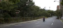 Cierre de vía en el barrio Santa Teresita 4