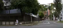 Cierre de vía en el barrio Santa Teresita 7