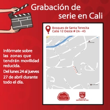 Grabación de serie en Cali
