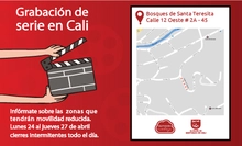 Grabación de serie en Cali