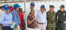 Vicepresidente Óscar Naranjo en Terrón Colorado