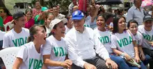 Vicepresidente Óscar Naranjo en Terrón Colorado