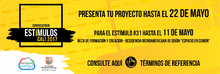 Banner Estímulos instancia grande 2017