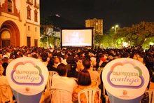 Este sábado  la cultura, el arte y el cine se tomaron el Bulevar del Río