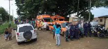 Suministro de agua potable y víveres en sectores afectados por alto caudal del río Cauca